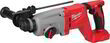 Перфоратор Milwaukee M18 BLHACD26-0 (4933492483). Фото-2
