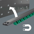Набор комбинированных гаечных ключей WERA 9641 Magnetic rail 6003 Joker 2, 5шт, 05020234001. Фото-8