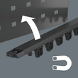 Набор отверток с магнитным держателем WERA 9650 Magnetic rail Kraftform, 05051012001. Фото-5