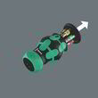 Ручка-битодержатель с трещоткой WERA Kraftform Kompakt Stubby RA 2, 05008892001. Фото-5