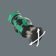 Ручка-битодержатель с трещоткой WERA Kraftform Kompakt Stubby RA 4, 05008893001. Фото-7