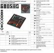 Ложемент з комбінованим набором WERA 9753 Kraftform Kompakt maintenance set 1, 45 од. 05150153001. Фото-4
