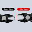 Кусачки для електроніки KNIPEX Slim Knips, 78 61 150 V01. Фото-4