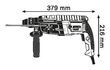 Перфоратор Bosch GBH 2-28 Professional 0611267500. Фото-3