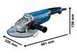 Кутова шліфмашина Bosch GWS 27-230 J Professional 06018C5320. Фото-3