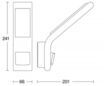Світлодіодний світильник Steinel XLED slim anthracite. Фото-4